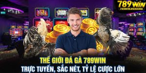 Thế giới đá gà 789win - Trực tuyến, sắc nẻ, tỷ lệ cược lớn